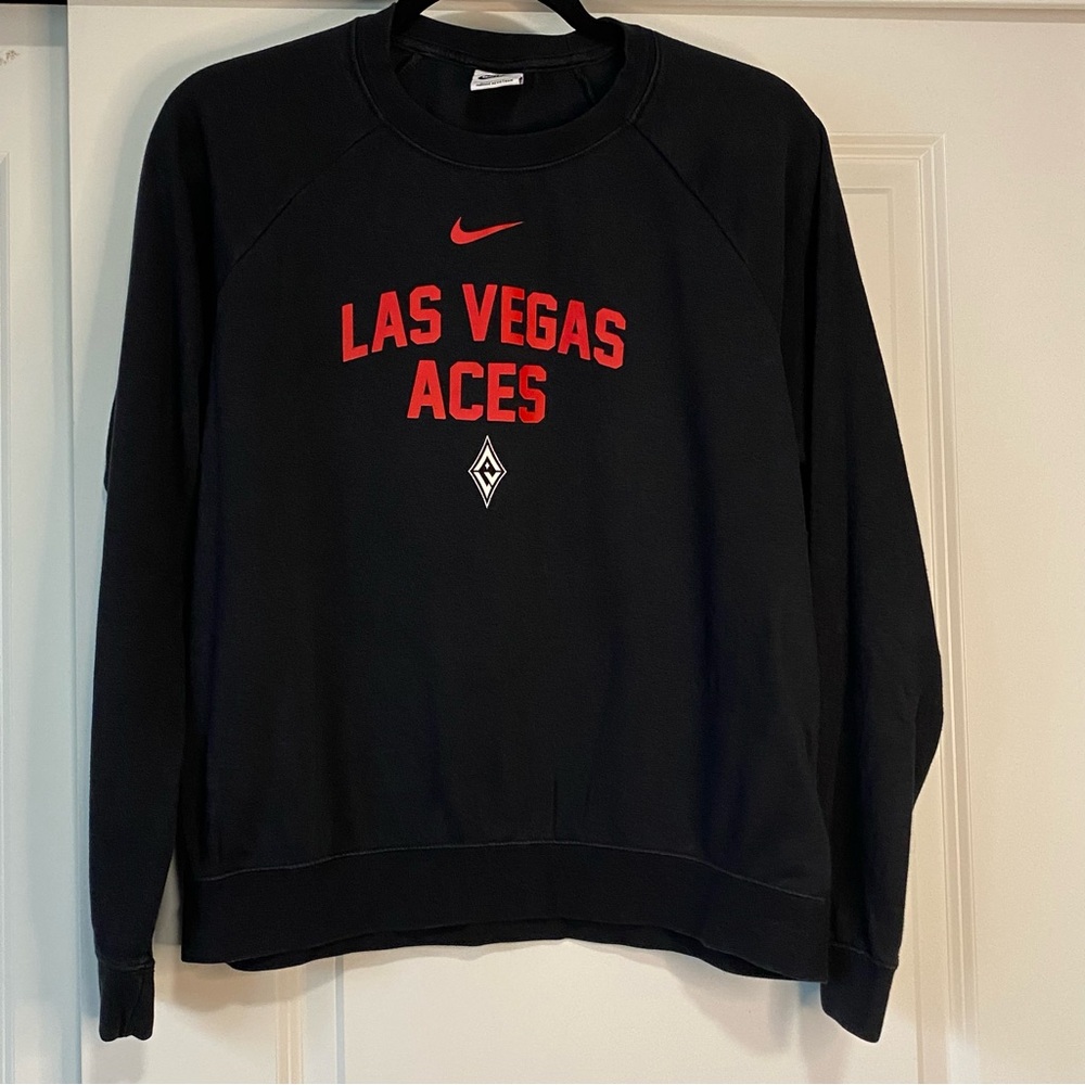 LV Aces Nike Sweatshirt Crewneck Las Vegas Aces WNBA Basketball Merch Size Large